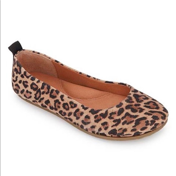 Gentle Souls Dana Leopard Print Flats 